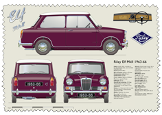 Riley Elf Mk2 1963-66 Glass Cleaning Cloth